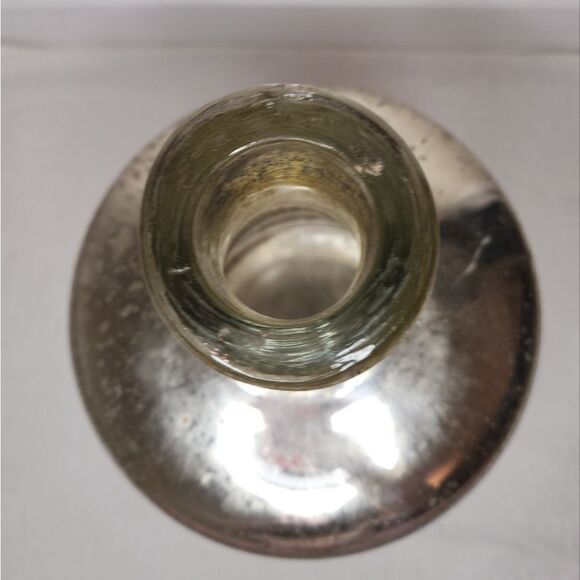 Large mercury glass jug bottle - Picture 5 of 8